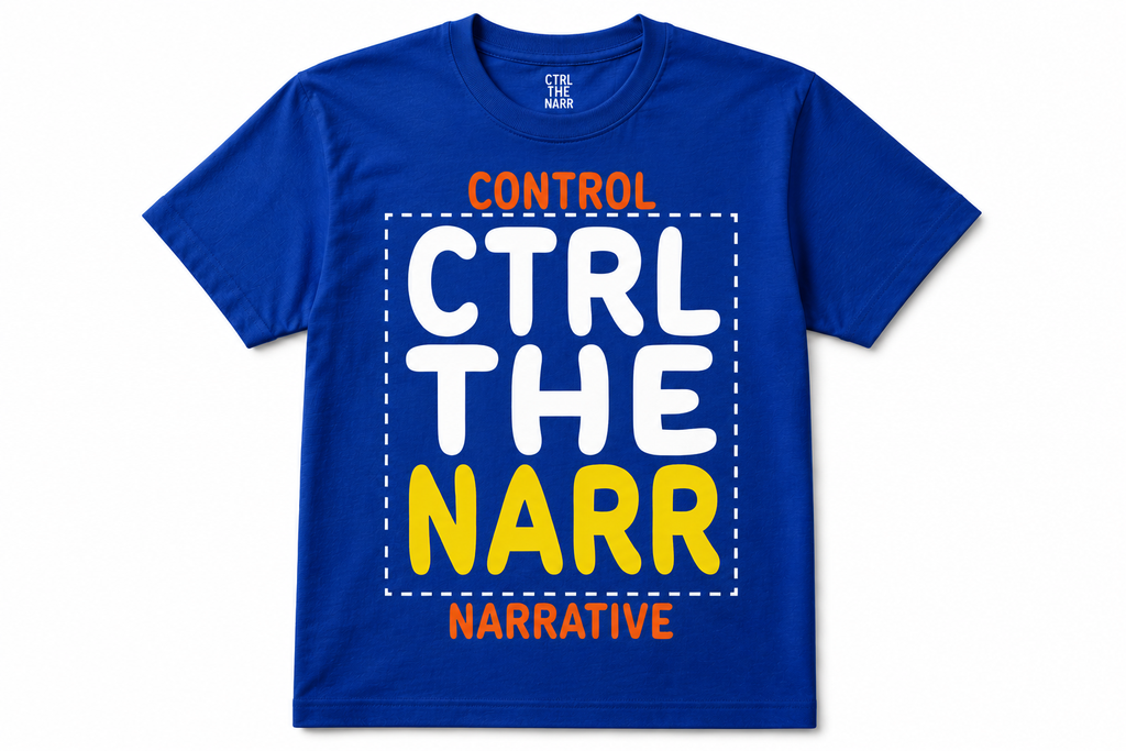 CTRL Authority tee (front design only)